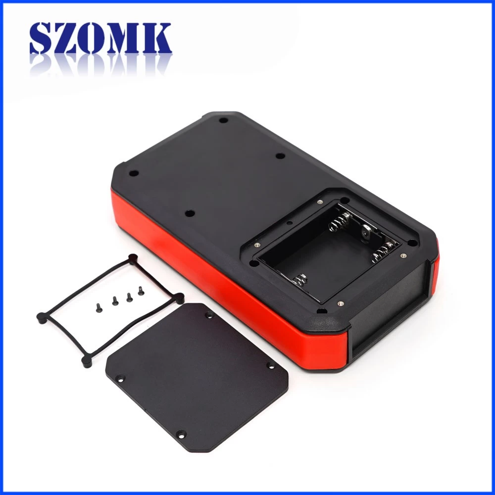New type IP65 plastic waterproof handheld enclosure with battery holder for control devices AK-H-79a 171*95*33mm