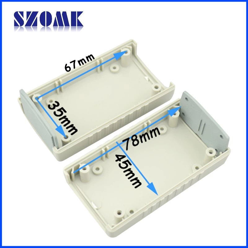 OEM abs plastic enclosure electronic junction box for pcb board AK-S-61 88*50*32mm