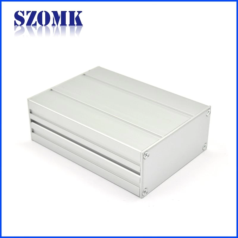 OEM electrical project aluminum extruded casing for pcb AK-C-B77 34*74*100mm