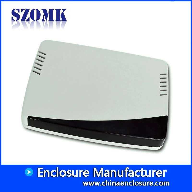 Plastic ABS Network Router Enclosure from SZOMK AK-NW-12 173x125x30mm