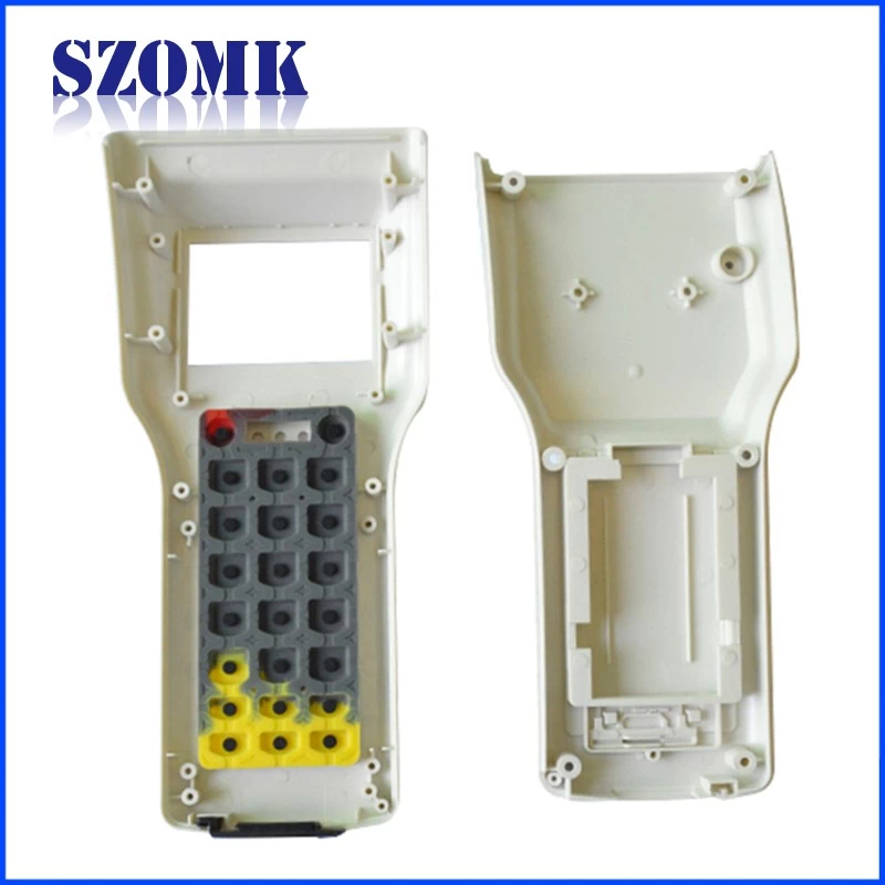 Caja de plástico caja de electrónica de la caja de mano AK-H-60 180 * 81 * 45 mm