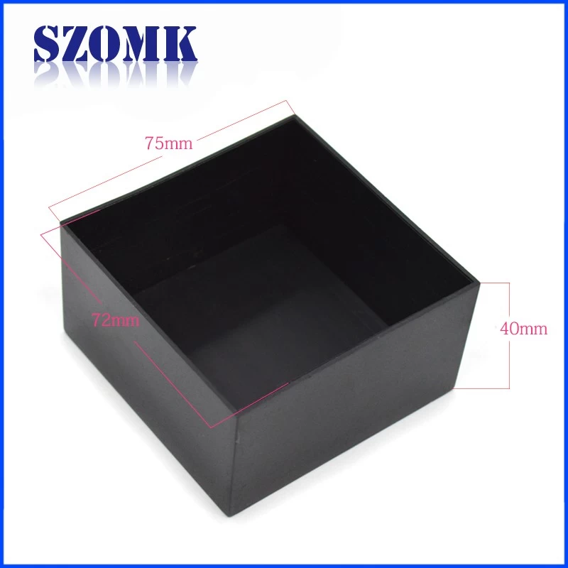 Engineering standard plastic plastic housing containers electrical equipment design PCB housing / AK-S-112/75 * 75 * 40MM