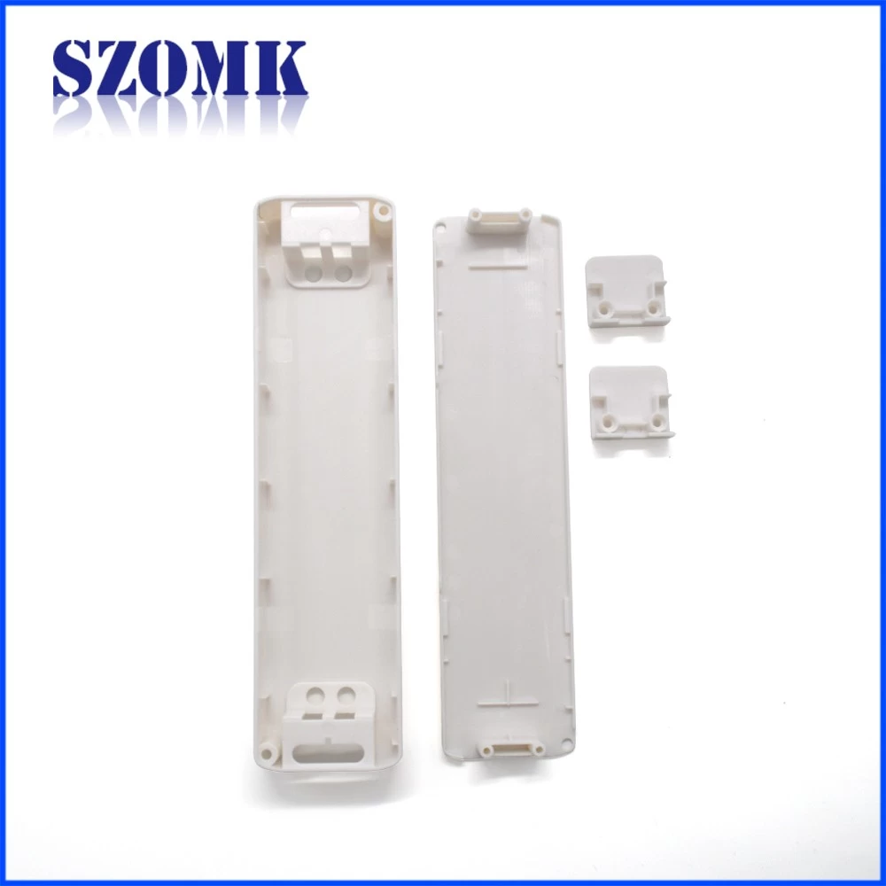Popular plastic enclosure electrical switch led light box for pcb AK-58 184*16*18mm