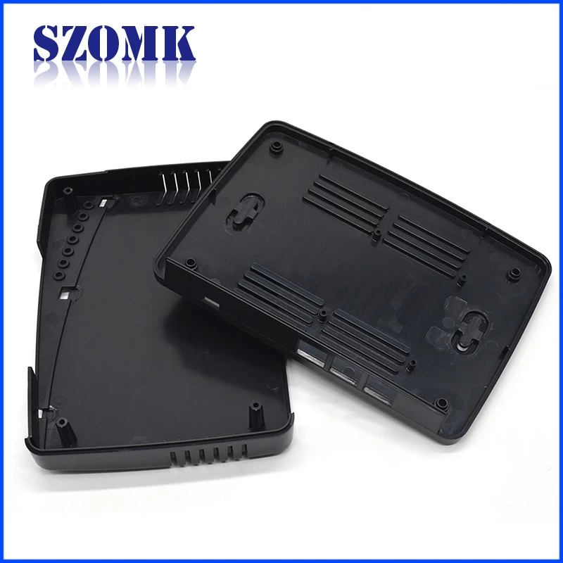 Professional Plastic ABS Network Router Enclosure from SZOMK/ AK-NW-12a/ 173x125x30mm