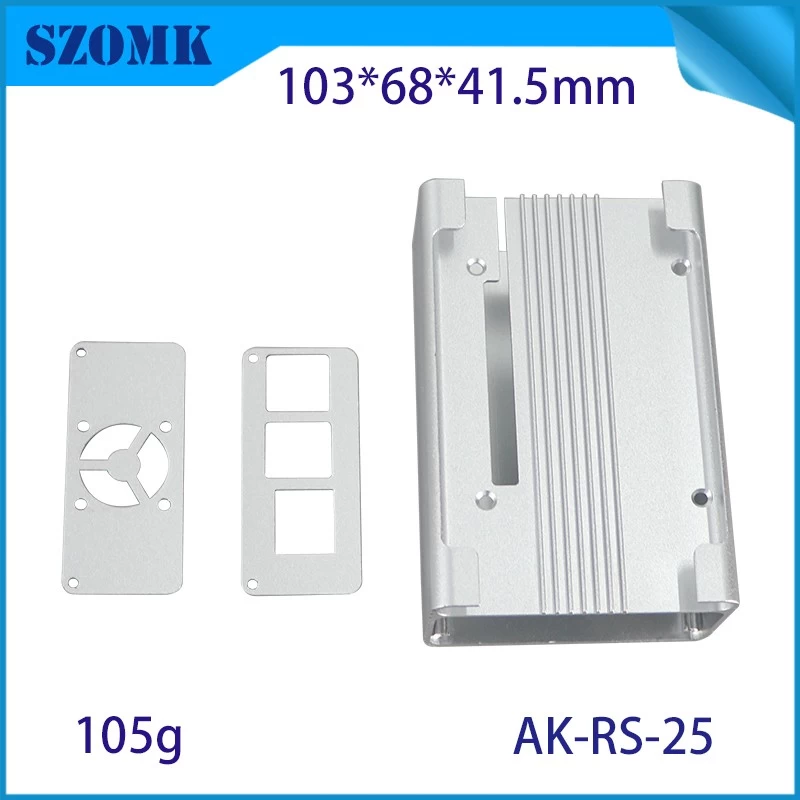 Raspberry Pi aluminium koellichaam Bekleding AK-RS-25 103*68*41 mm