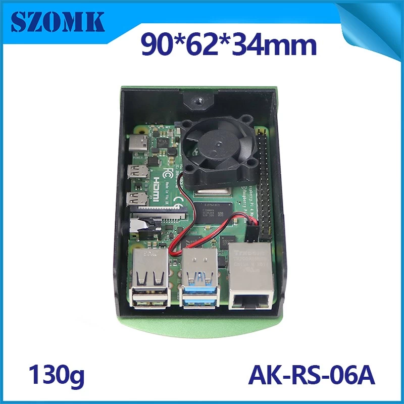 Raspberry Pi 4 Case With Fan And Heatsink Best Cooling For Zero W Camera Argon Hat Passive Sata One Outdoor Enclosure Battery AK-RS-06A