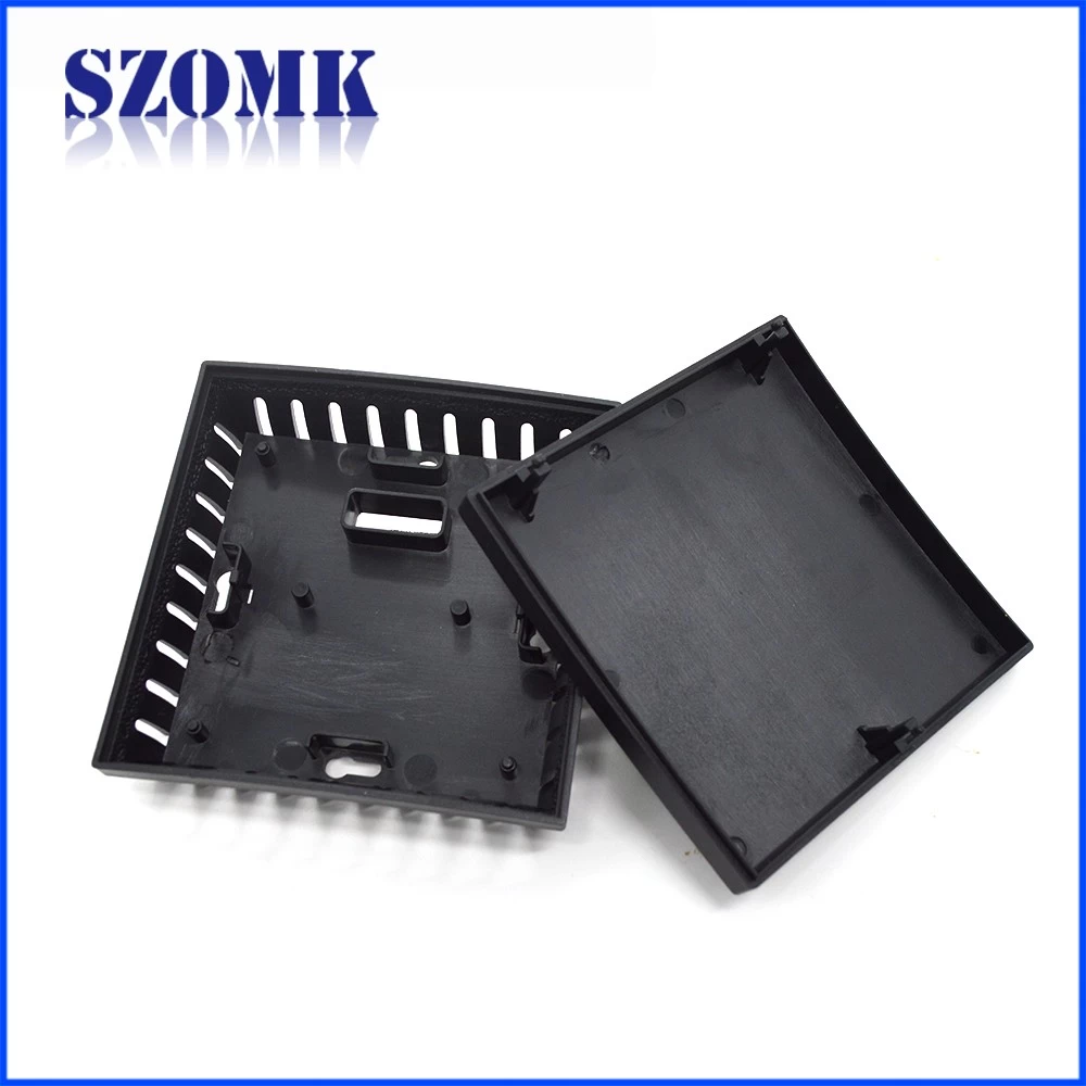 SZOMK 80 X 80 X 27 mm square junction pcb custom plastic enclosure factory
