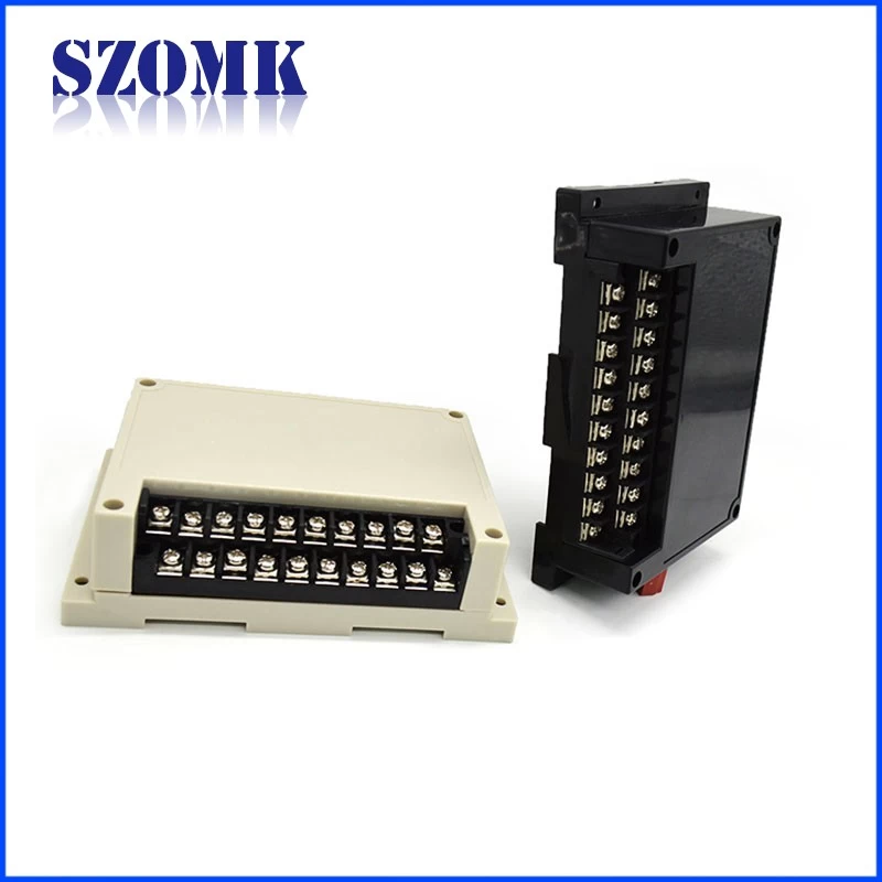 SZOMK DIN rail box made of ABS plastic with terminal box AK-P-07A 145 * 90 * 40 mm