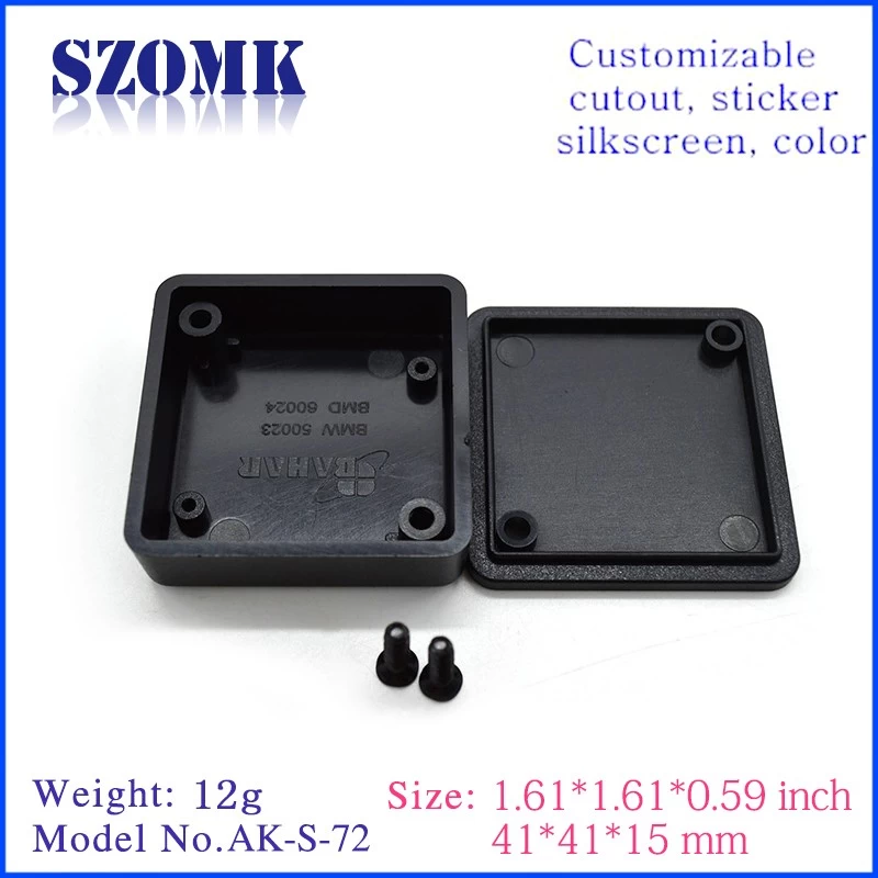 41x41x15mm high quality ABS plastic case from SZOMK  / AK-S-72