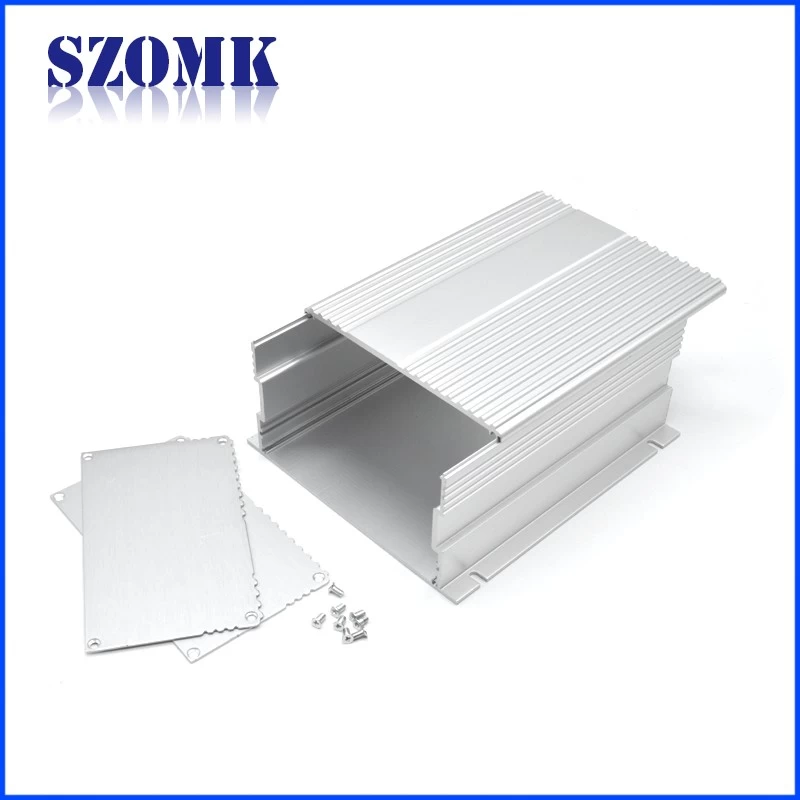 SZOMK Aluminum Extrusion Enclosure metal junction box for sensors and PCB board AK-C-A36 70*137*155mm