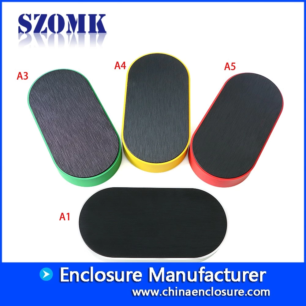 SZOMK Combination desktop abs power amplifier plastic meter box for electronic testing instrument AK-S-124  200*100*32mm
