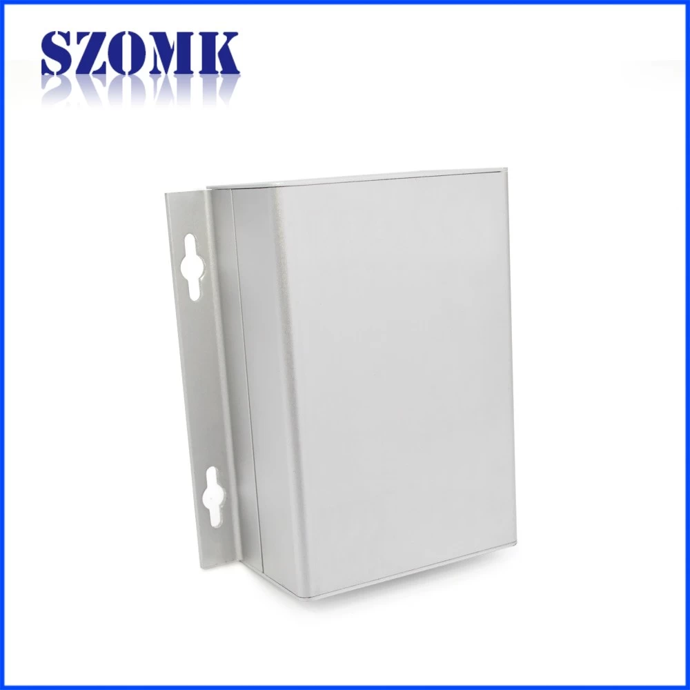 SZOMK Custom Black Aluminum Extruded Enclosure for  electronic enclosures use to project box AK-C-A42 130*120*50 mm