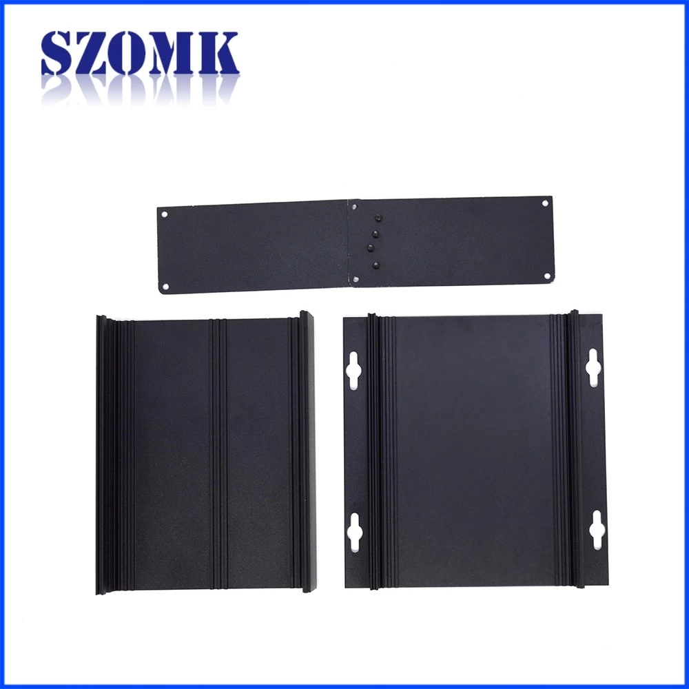 SZOMK Custom power supply case  electrical enclosures aluminium AK-C-A47b  155*150*52mm