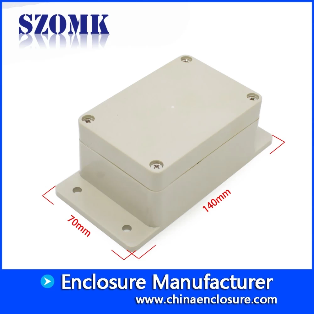 SZOMK IP65 waterproof junction box for external cable connections AK-B-14 140*70*50mm