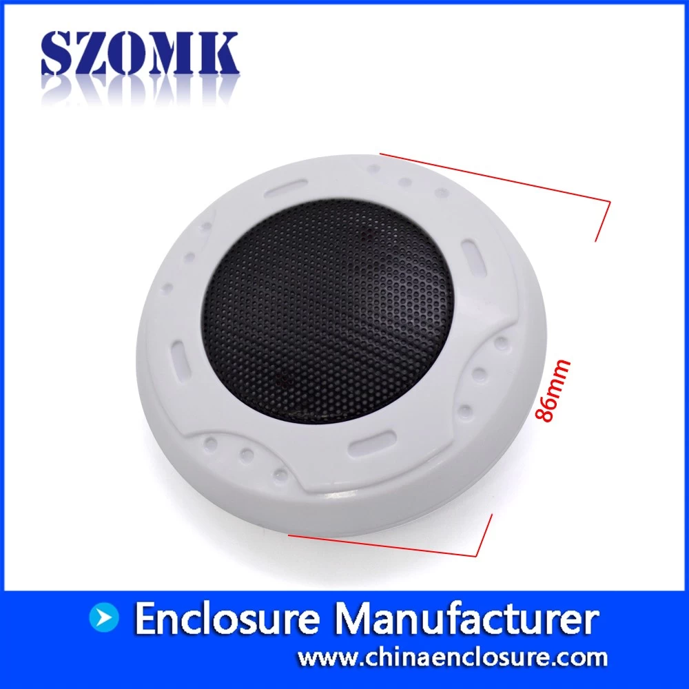 SZOMK Non-standard round 86*30mm plastic enclosure workplace