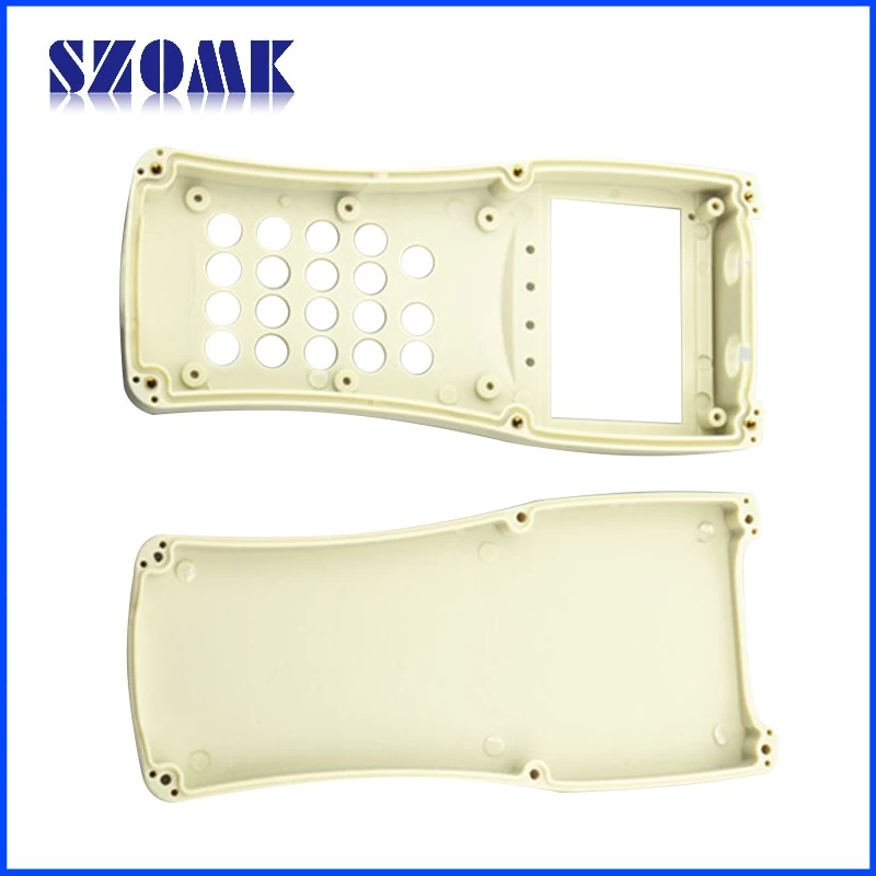 SZOMK OEM ABS plastic enclosure handheld electronic box for PCB project AK-H-33 200*91*33mm