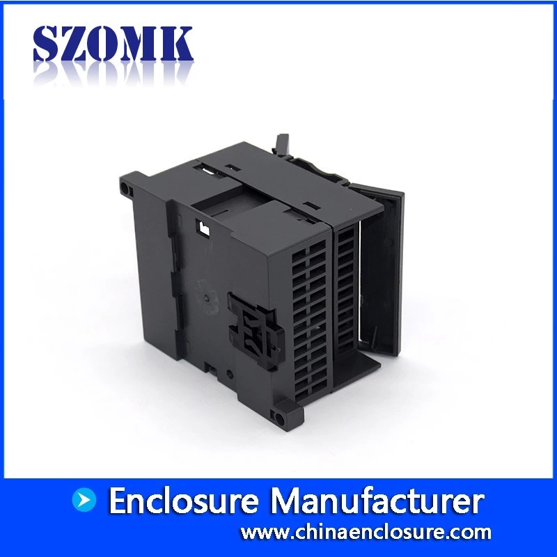SZOMK Plastic Electronics Din Rail PLC Enclosure Junction box 80*70*61mm