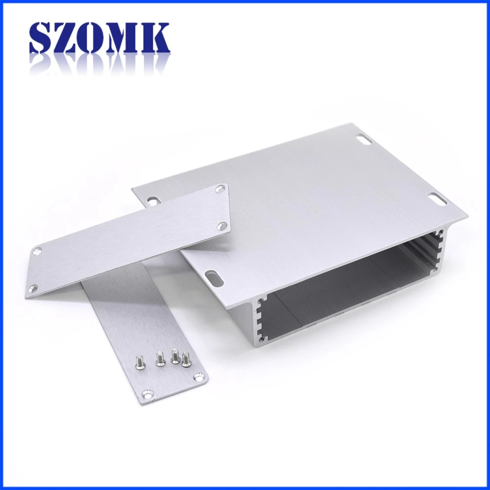 SZOMK Shenzhen supplier amplifier aluminum enclosure control line housing size 100*130*31mm