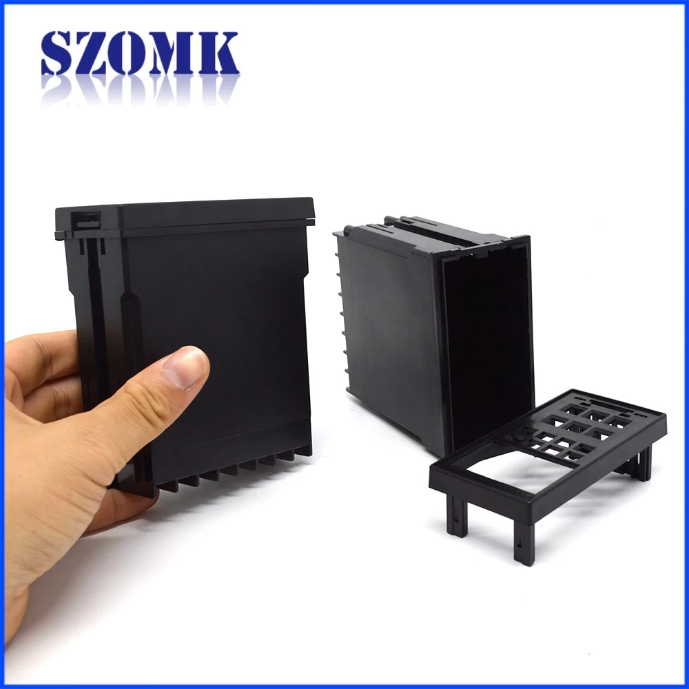 SZOMK Strong  Plastic Container Whosale Plastic Stock Crates Stacking  Industry Box supplier AK-DR-52   112*95*48mm