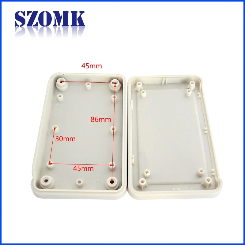 SZOMK abs plastic enclosure waterproof plastic boxes hand held enclosures manufacturers