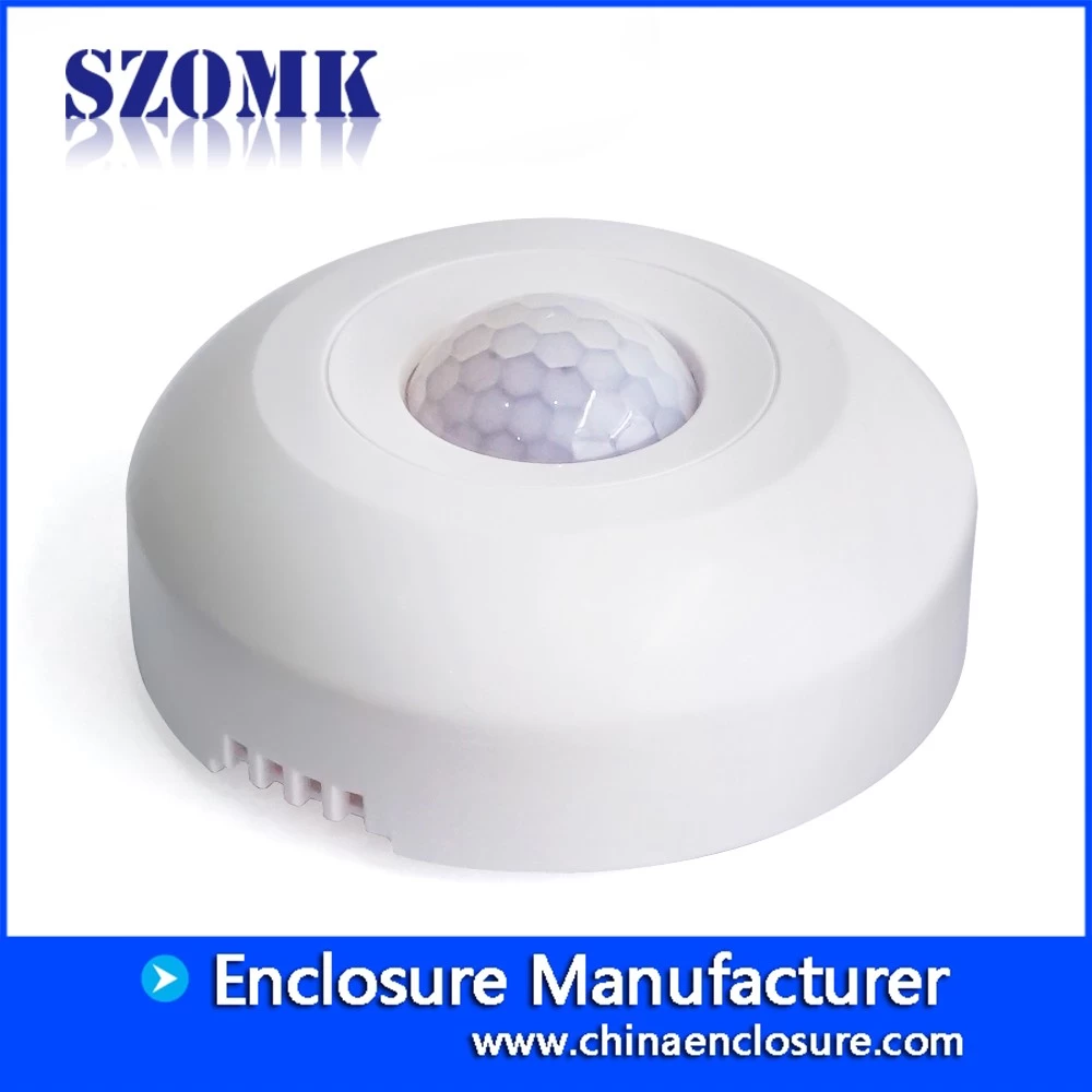 SZOMK brand Wholesale Custom OEM Electronic  white Plastic Box for sensor  AK-R-159  94*34mm