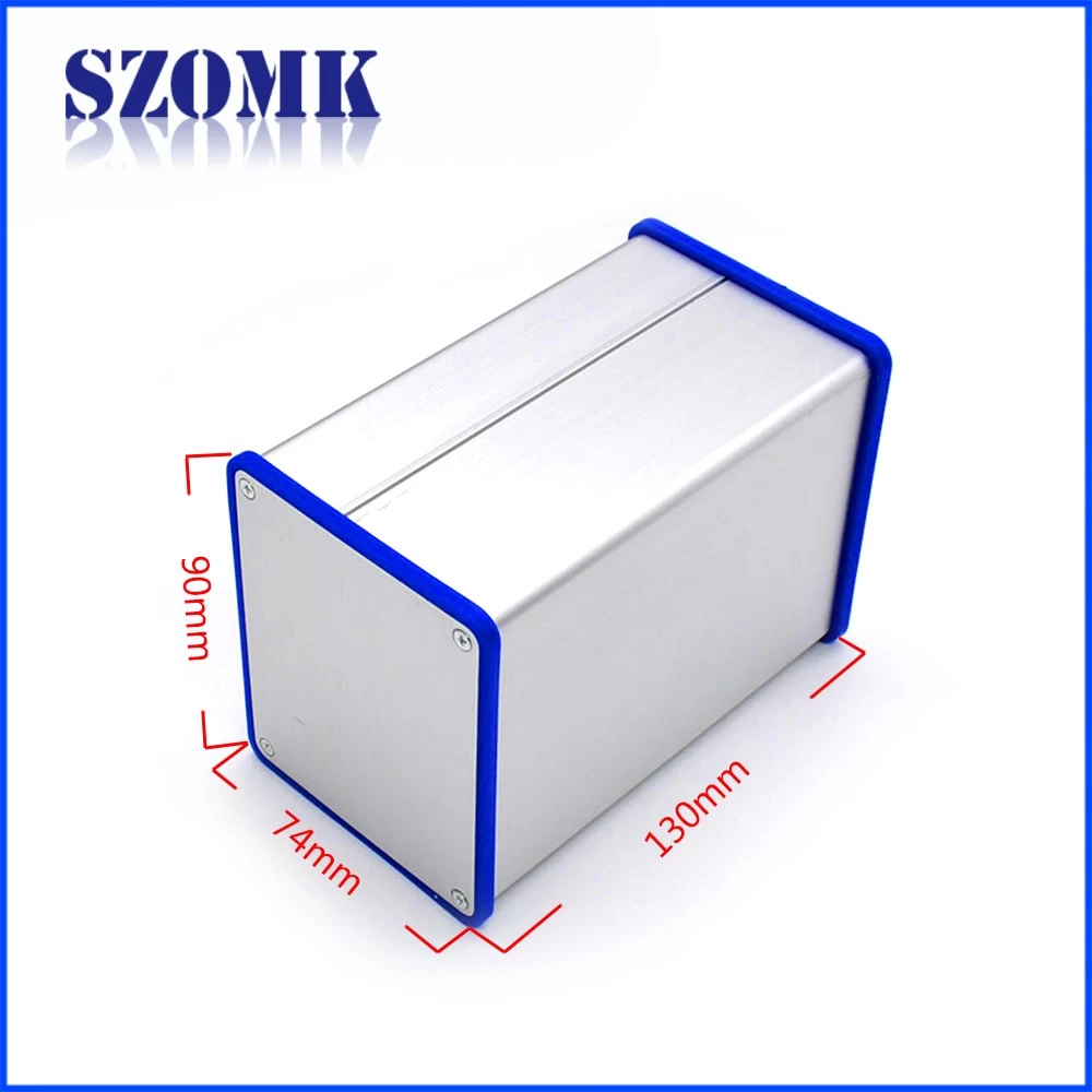 SZOMK  extruded  trolley handle  aluminum case for screen  fabric