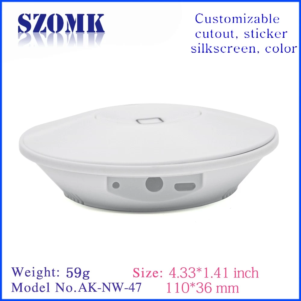 szomk ABS plastic iOT smart home plastic enclosures round box 110*36mm/AK-NW-47