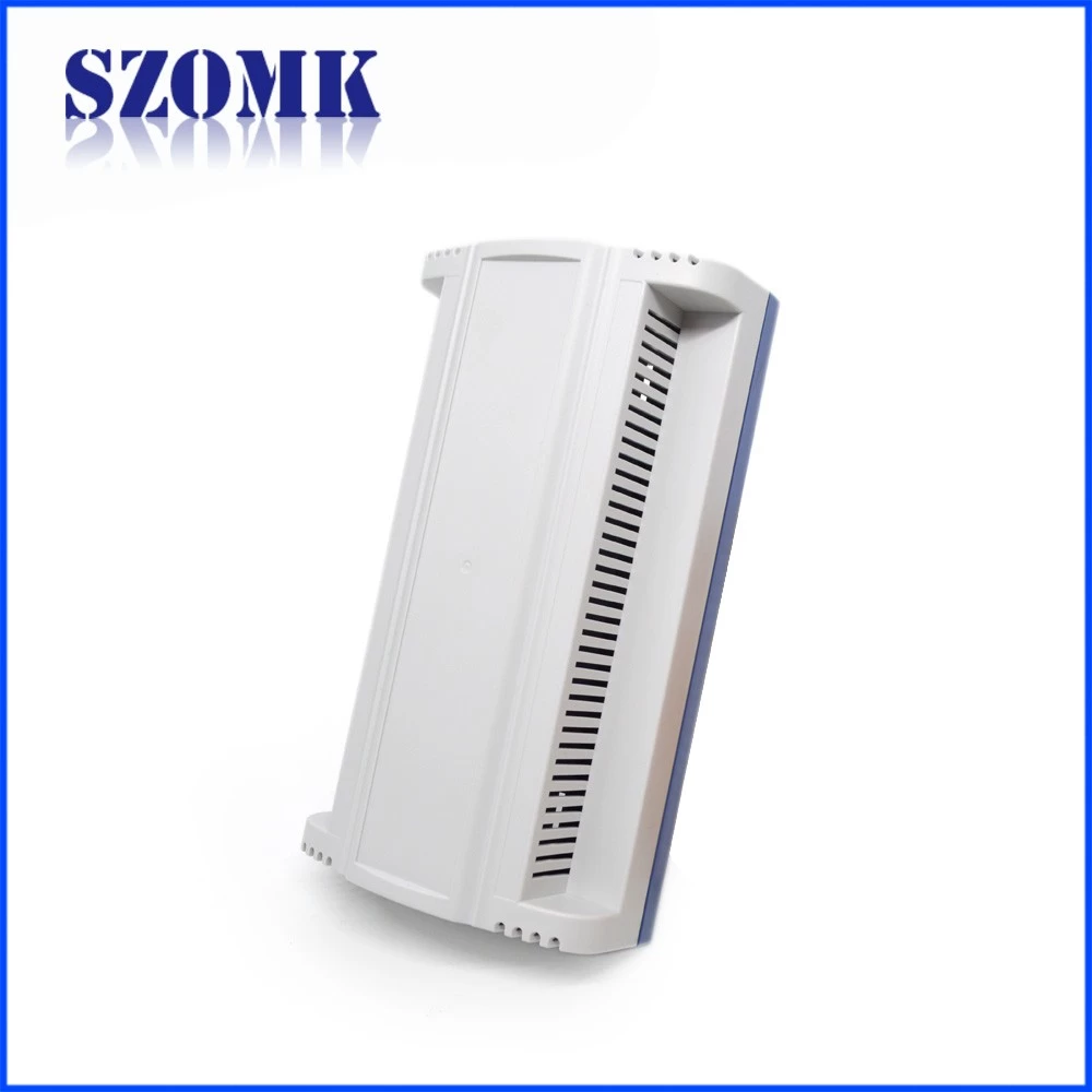 SZOMK high quality plastic box din rail electronic enclosure controller casing/107*112*56mm/AK-DR-56