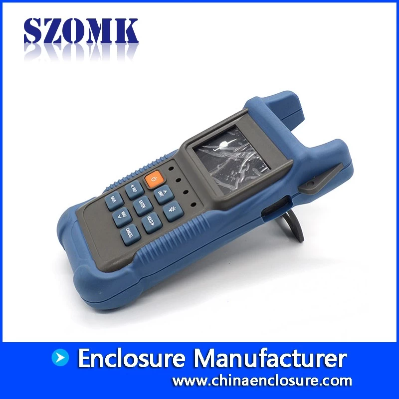 SZOMK product control housing instrument plastic handheld case with battery box/AK-H-35