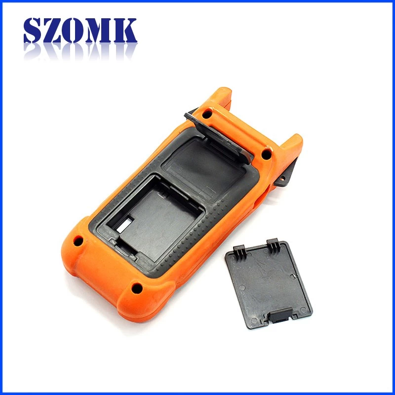 SZOMK product control housing instrument plastic handheld case with battery box/AK-H-35