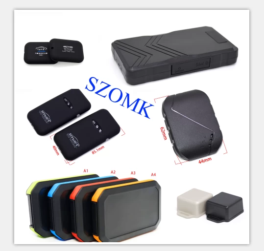 SZOMK professional IP54 / IP65 GPS case supplier oem series of custom gps cases small GPS device chasis external internal