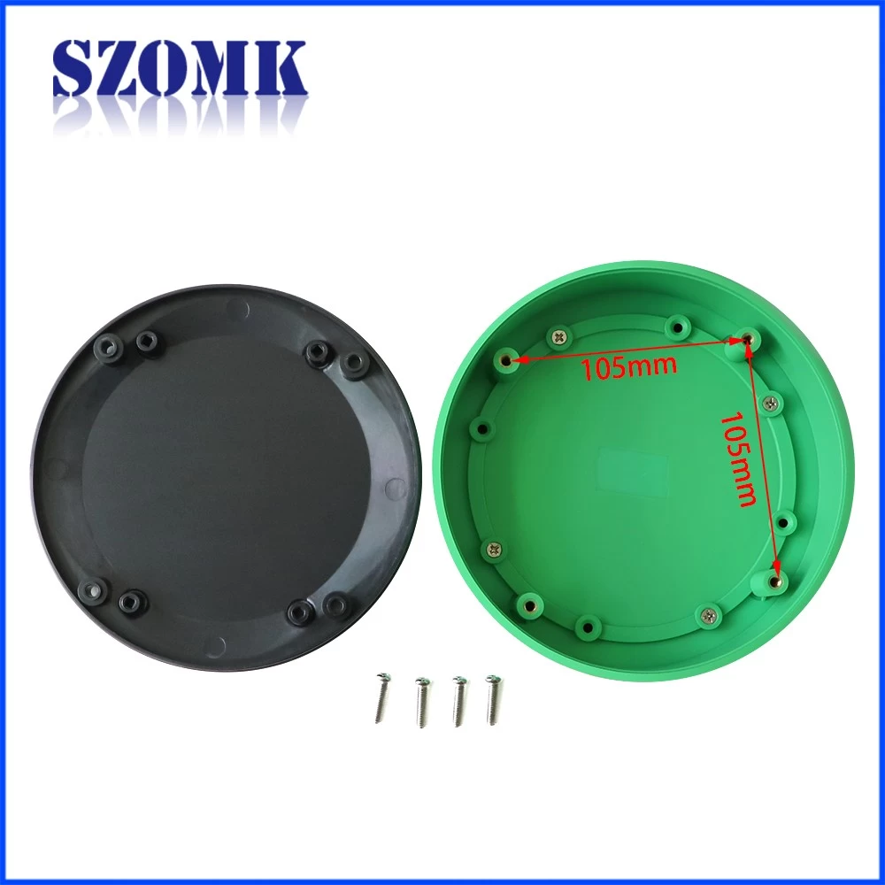 SZOMK shenzhen injection plastic electric box for PCB enclosure 100*32mm abs plastic housing for electronic equipment AK-S-122