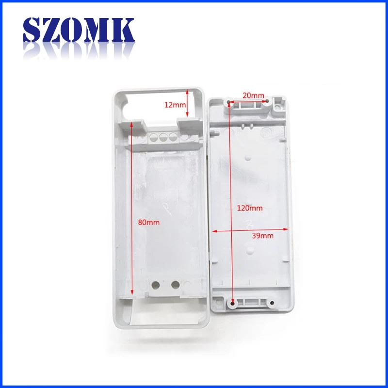 SZOMK small ABS plastic enclosure LED driver supply box for pcb AK-14 115*45*27mm