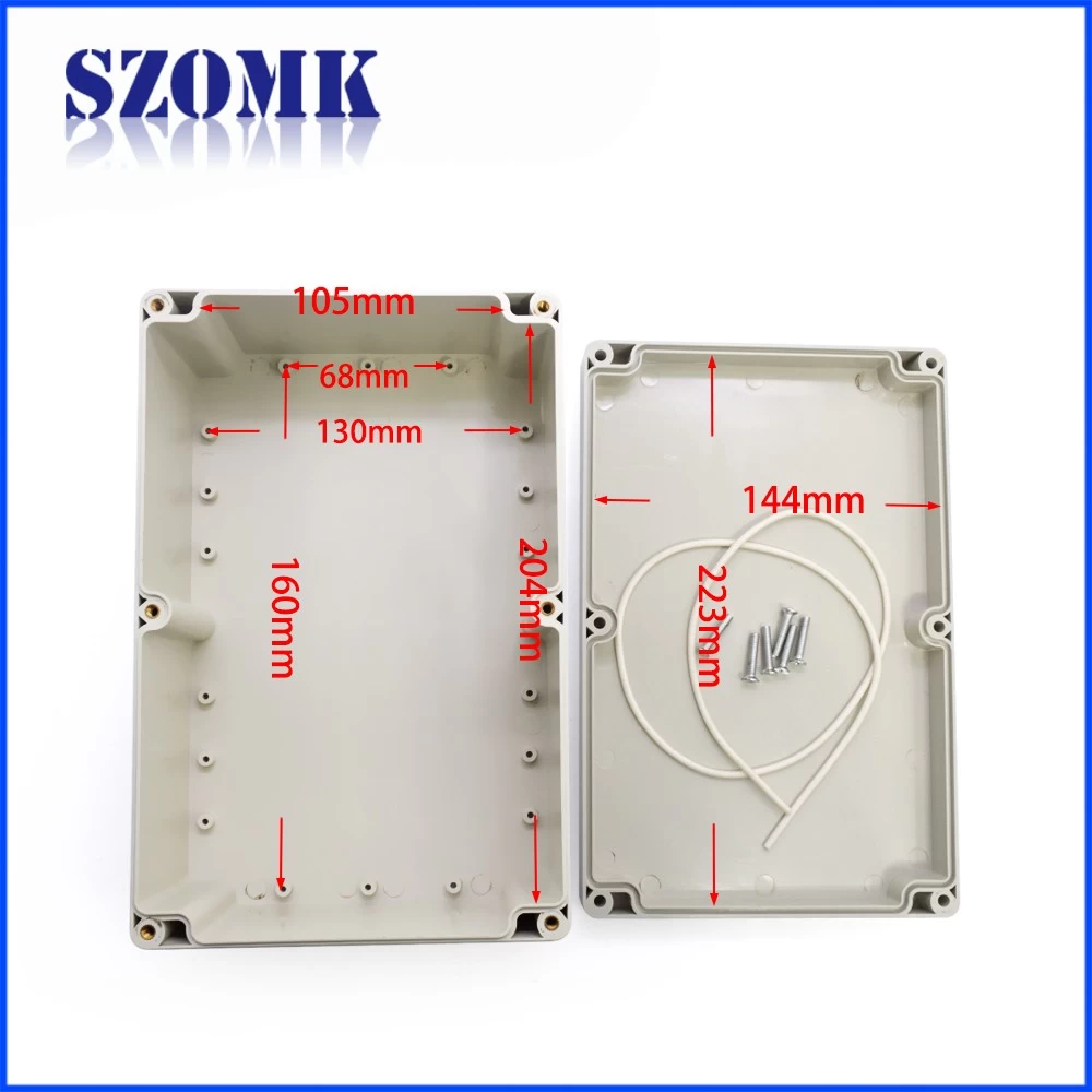 SZOMK waterproof outdoor electrical junction box AK-B-15 230*150*83mm
