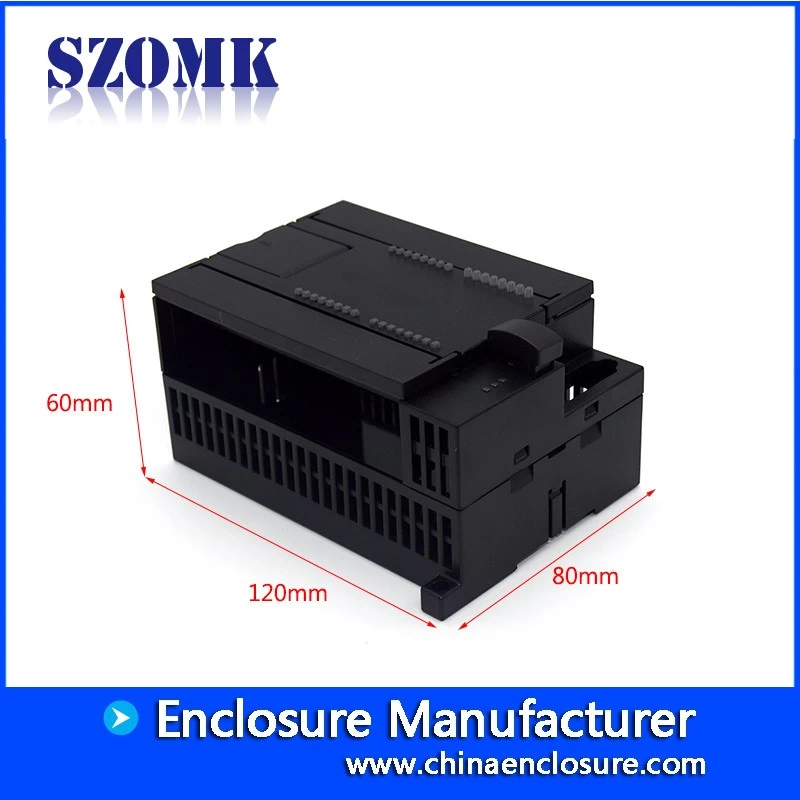 Shenzhen electronic plastic industrial enclosure for PCB size 120*80*60mm AK-P-19