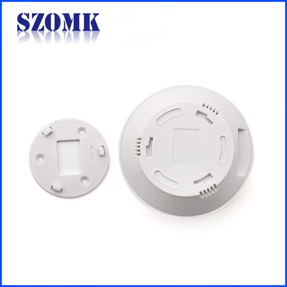Shenzhen high quality waterproof RFID round plastic enclosure for Smoke detector AK-R-158 110*51mm