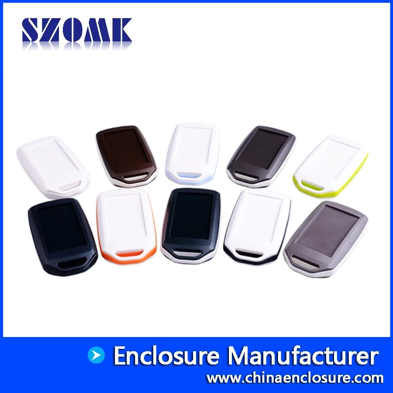 Chine Shenzhen hot sale 72X39X15mm abs plastic small hand held junction enclosure supply/AK-H-01 fabricant