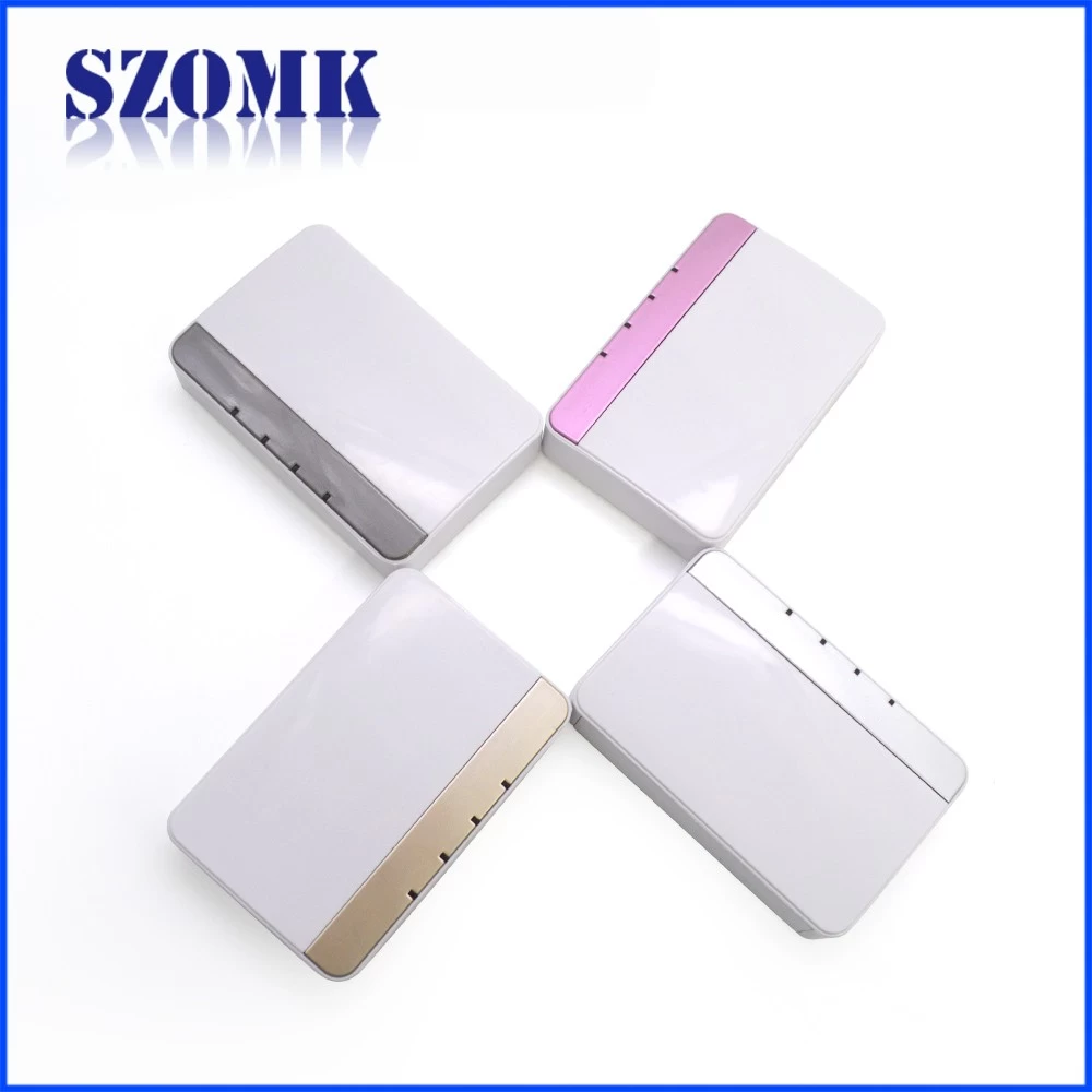 Shenzhen hot sale ABS material plastic enclosure for smart home device manufacturer AK-NW-44  118*79*26mm
