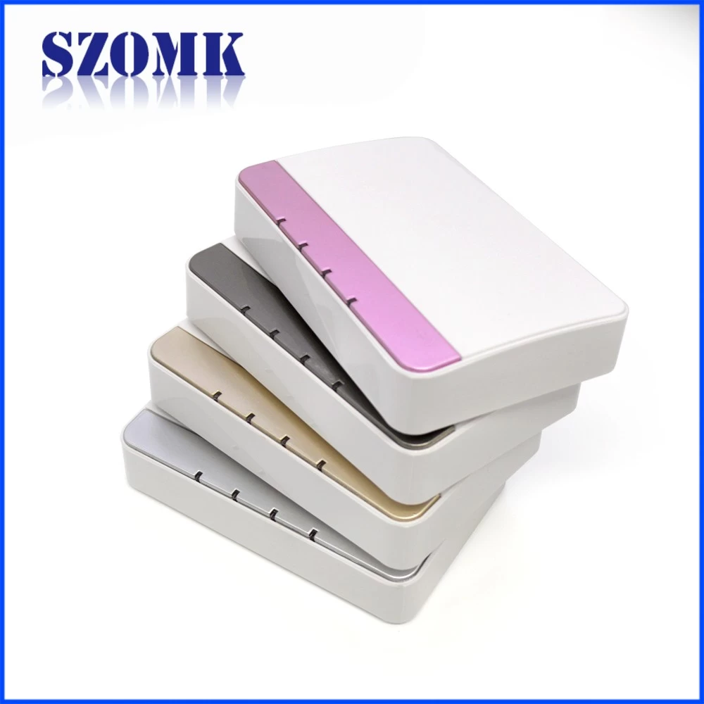 Shenzhen hot sale ABS material plastic enclosure for smart home device manufacturer AK-NW-44  118*79*26mm