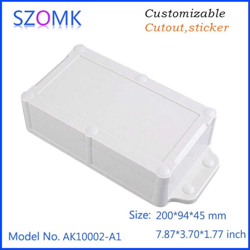 Shenzhen hot sale ip68 waterproof plastic enclosure for PCB board AK10002-A1 200*94*45 mm