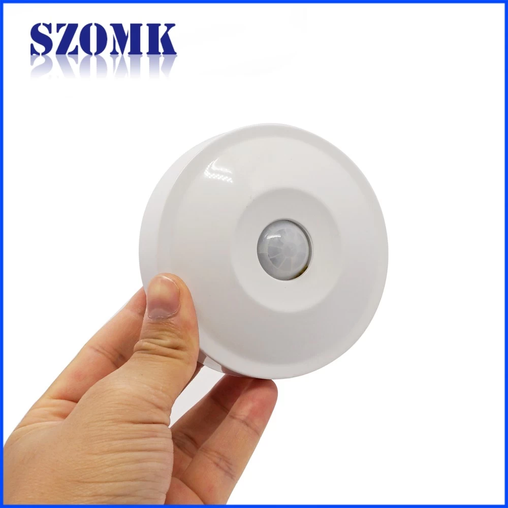 Shenzhen hot sale round sensor box base custom access control RFID enclosure manufacturer AK-R-157 94*32mm