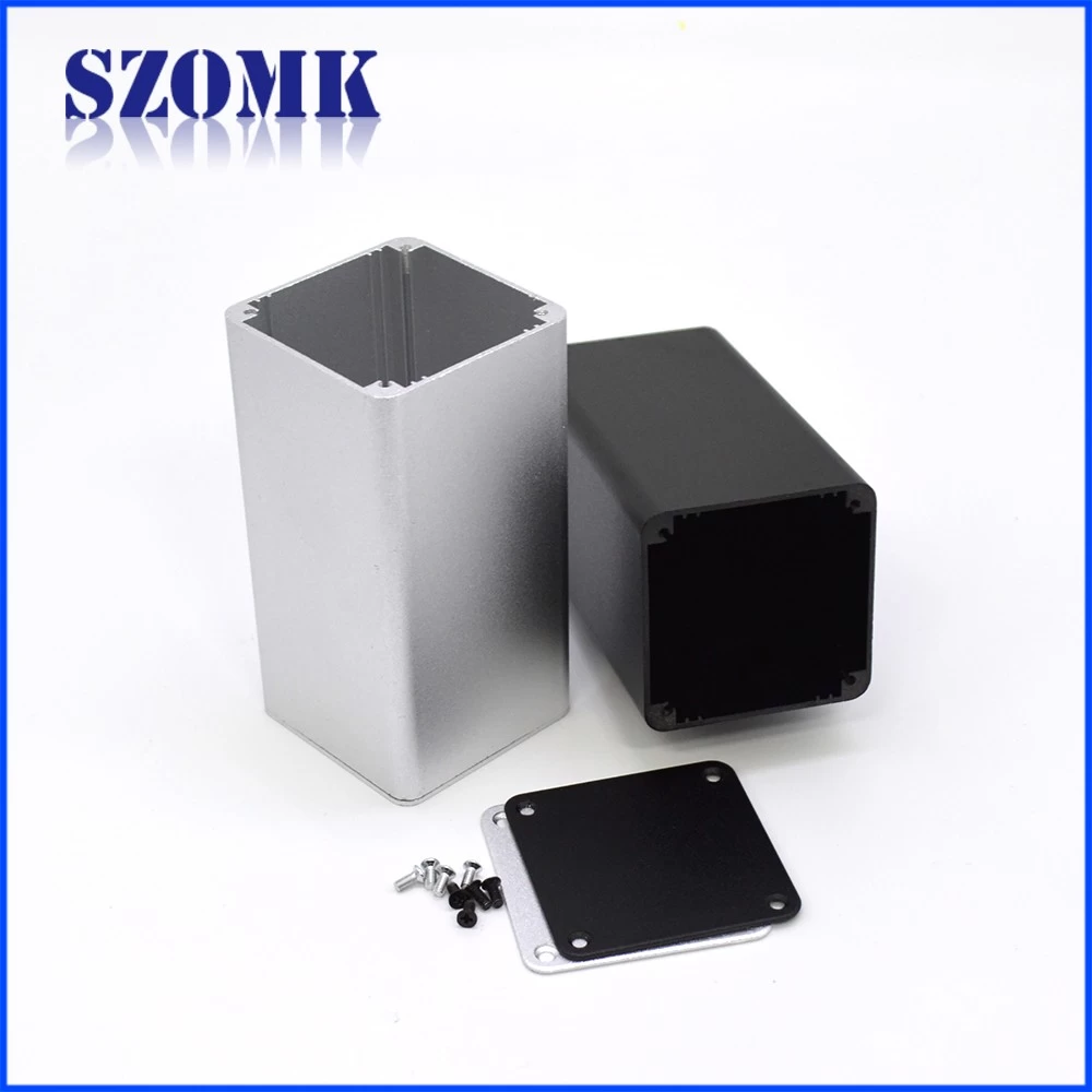 Shenzhen new product 52X52X100 mm normal aluminum junction enclosure manufacture/AK-C-B86