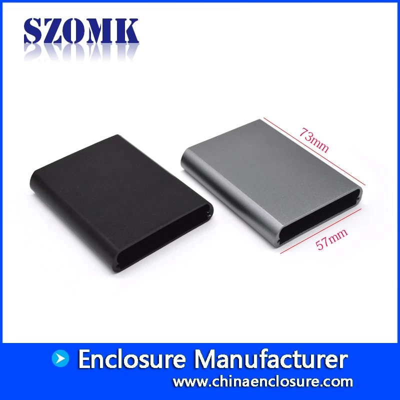 Shenzhen new product 57X73X13 mm normal aluminum junction enclosure supply/AK-C-B85