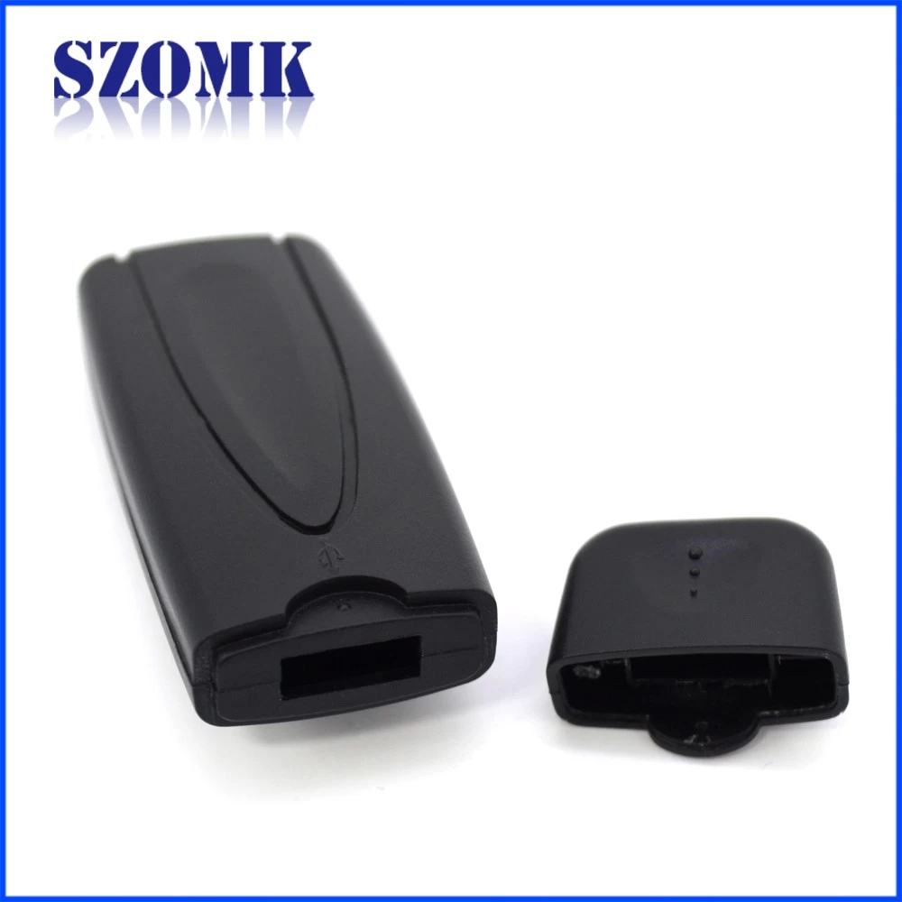 Shenzhen new product semitransparent abs plastic USB 83X29X14mm junction enclosure supply/AK-N-62