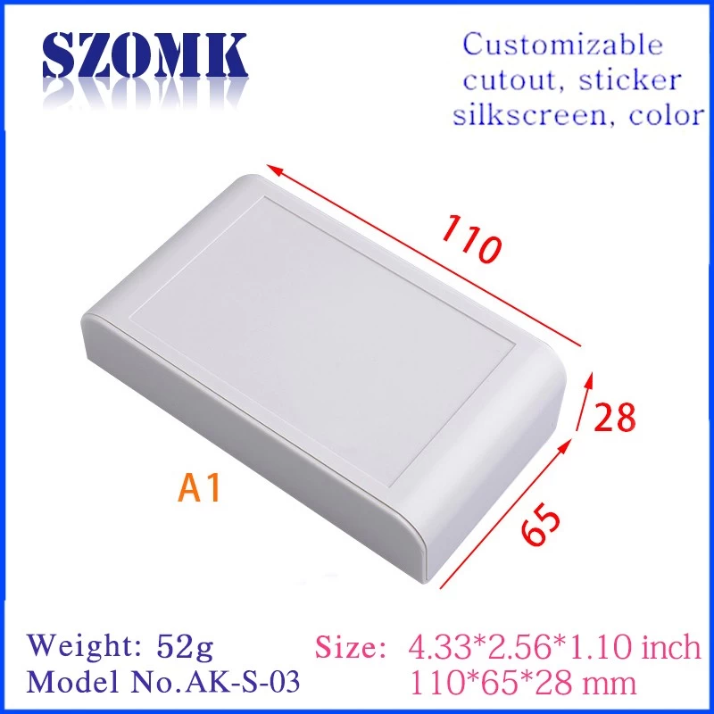 Shenzhen plastic box enclosure electronic junction box/AK-S-03