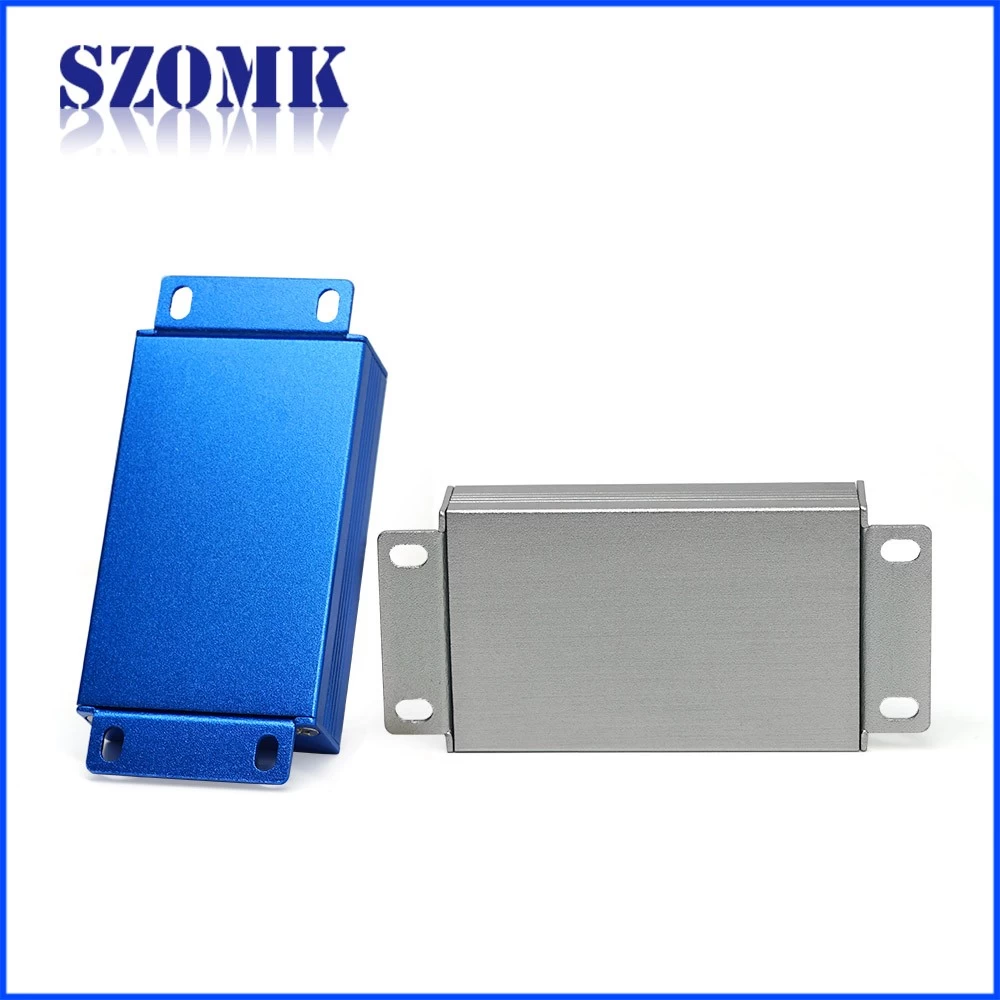 Shenzhen supplier extruded aluminum enclosure amplifier shell plc power switch box size 50*21*150