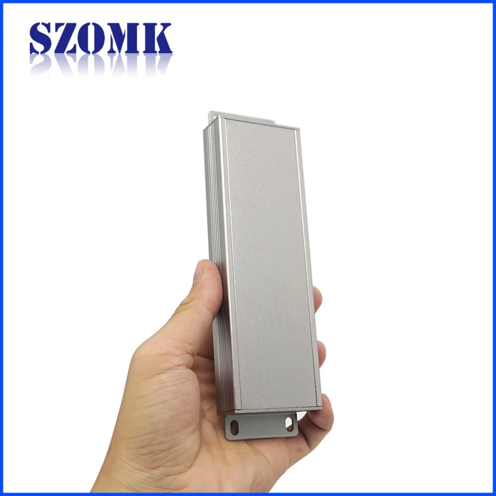 Shenzhen supplier extruded aluminum enclosure amplifier shell plc power switch box size 50*21*150