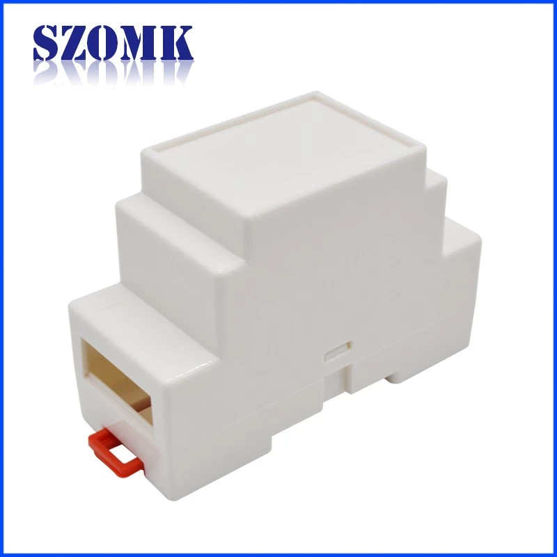 Small ABS din-rail enclosur for industrial electronics AK-DR-01 88*37*59mm