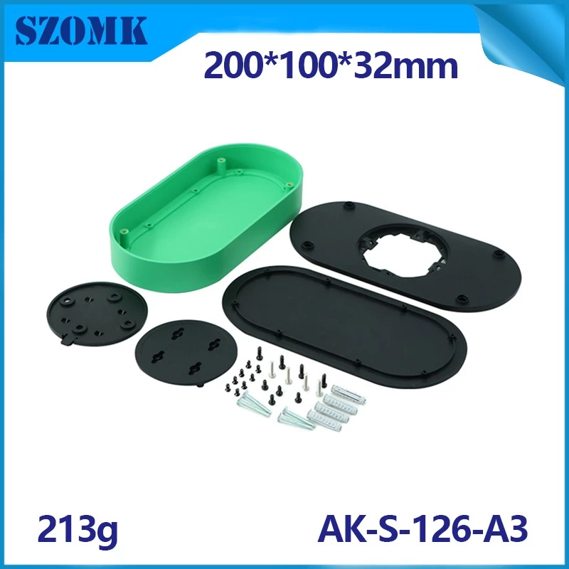 Small plastic electronics enclosures electronics case sensor case water sensor junction box AK-S-126