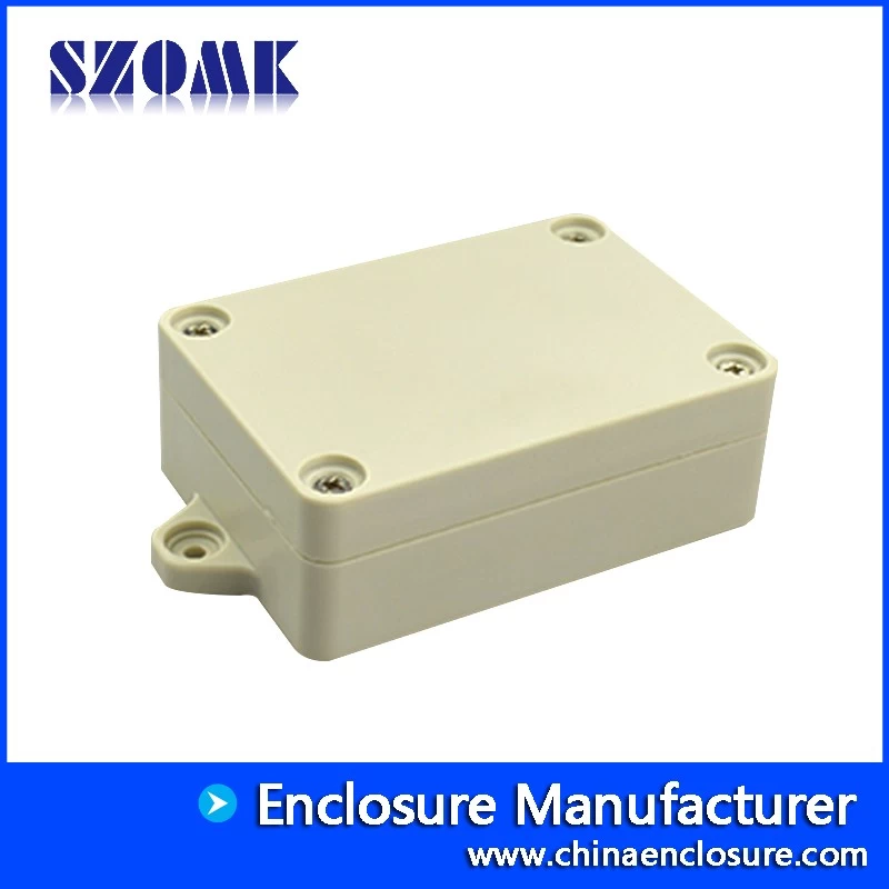 Small plastic outdoor electrical box IP67 waterproof enclsoures for Smart Waste Bin Management AK10019-A1